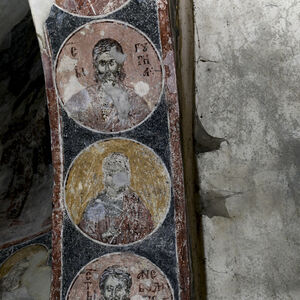 Busts of Holy Martyrs in the medallions