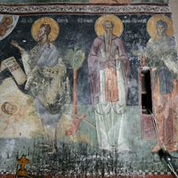 St. John the Baptist, Euthimius the Great and Jephrem of Syria