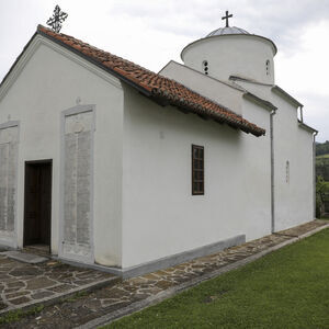 Southwest view of the church