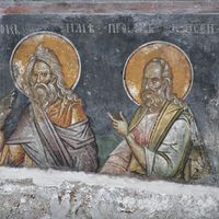 Prophet Elias and prophet Elisha
