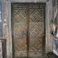 Portal and doors of St. Apostles church